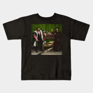 The Ambassadors - Hans Holbein the Younger Kids T-Shirt